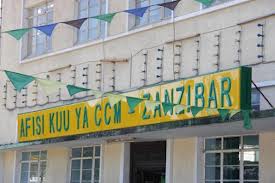 Afisi kuu ya CCM Zanzibar Kisiwandui.